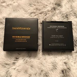 BareMinerals invisible bronzer in fair to light